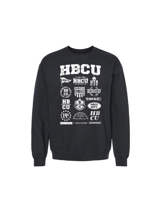 HBCU BLACK CREW W/WHITE (Copy)
