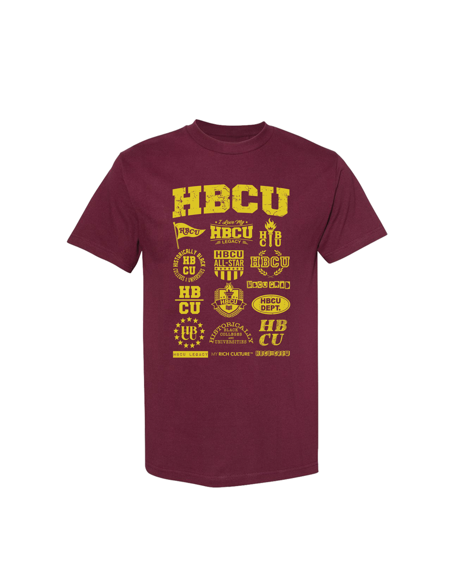 HBCU MAROON W/GOLD