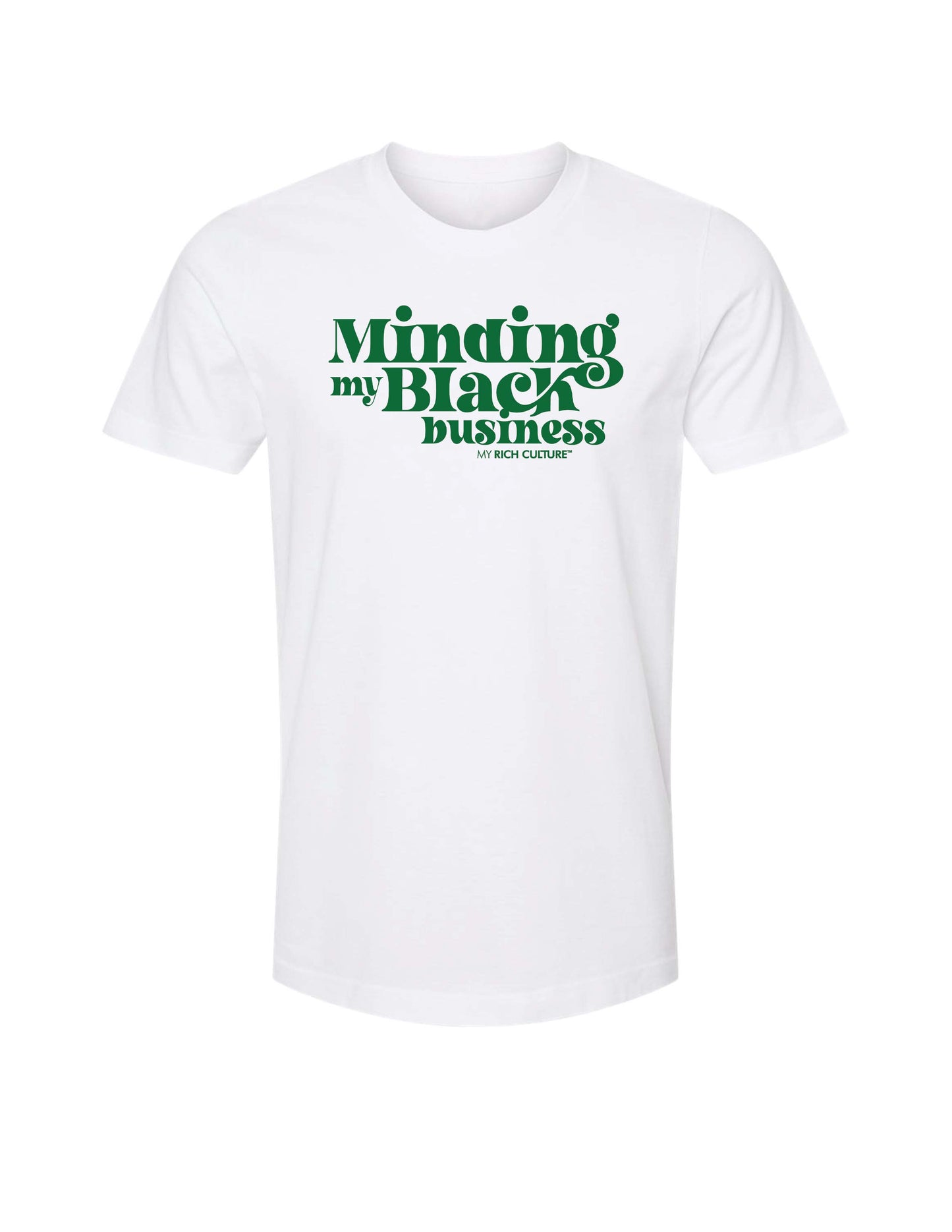 MINDING MY BLACK BUSINESS-WHITE