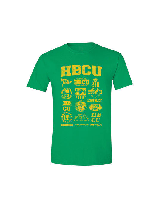 HBCU IRISH GREEN W/GOLD
