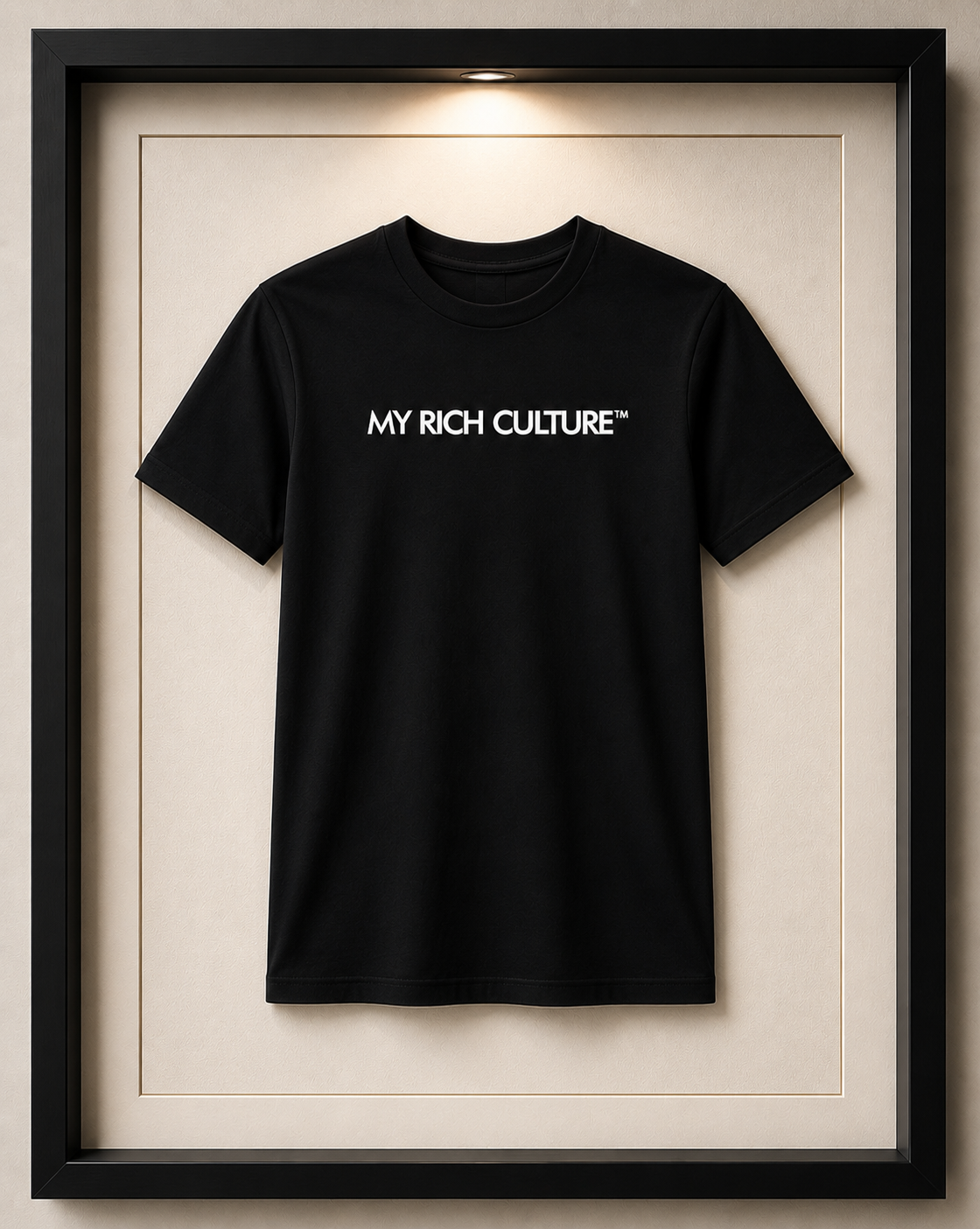 Premium Classic Logo Tee (BLACK)